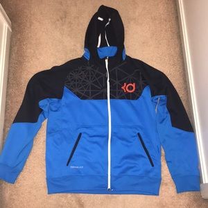 Nike Kevin Durant therma-fit zip up sweatshirt